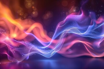 Obraz premium Abstract colorfull spirograph line background wallpaper design images