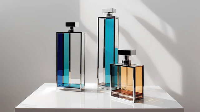 Minimalist  metropolis  liminal    Memphis horse hair double height chic deco chrome miami plexiglass glass crystal acrylic arte povera parfum