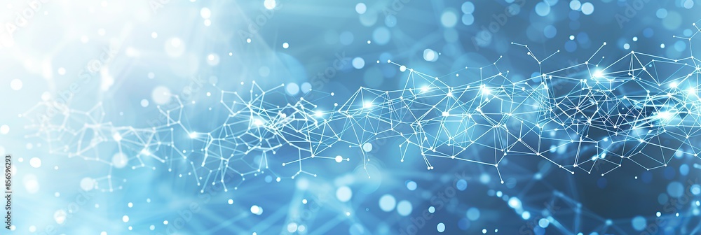 Poster abstract network connection background