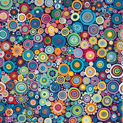 Colorful Circle Pattern