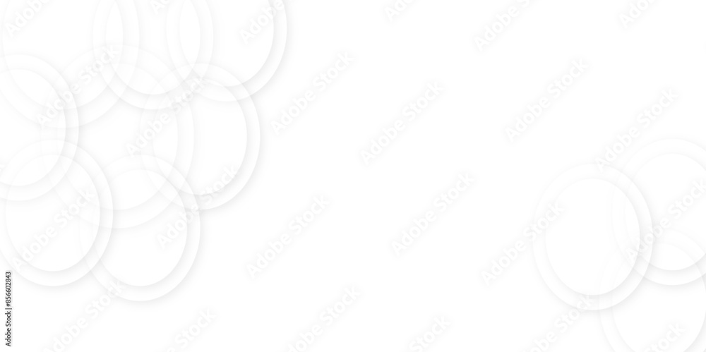 Poster abstract background with circle white abstract geometric background. abstract template design banner