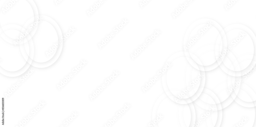 Poster abstract background with circle white abstract geometric background. abstract template design banner