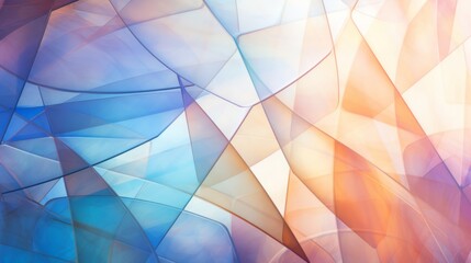 Obraz premium an ethereal abstract blurred gradient background in jewel tones, reminiscent of a stained glass window depicting a celestial scene.
