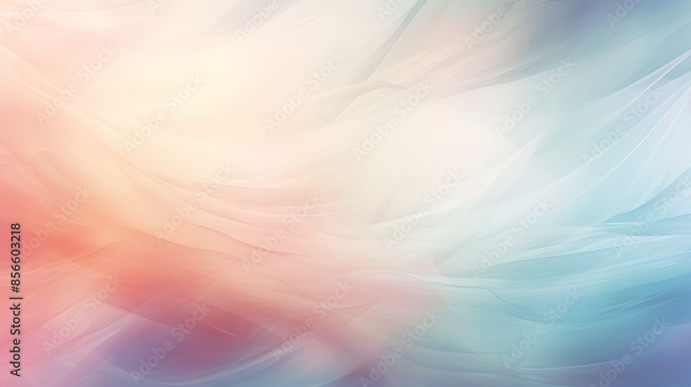 Poster an ethereal abstract blurred gradient background in soft, muted colors, reminiscent of a watercolor painting. 