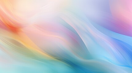 Obraz premium an ethereal abstract blurred gradient background in soft, muted colors, reminiscent of a watercolor painting. 