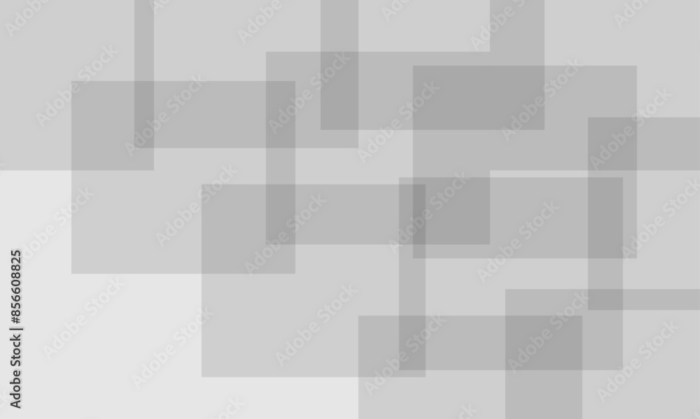 Poster abstract smooth light and gray geometry square shape paper futuristic concept background. vector ill