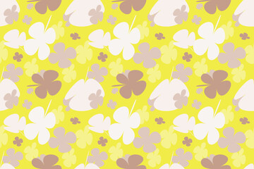 Floral Abstract Seamless Patterns. With Simple Pretty, Little Floral Liberty Seamless Texture Background. Spring, Summer Romantic Blossom Flower Garden Seamless Pattern for Your Designs