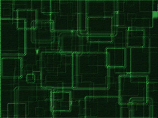 Fototapeta premium Cyber ​​material_background image_green