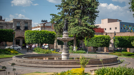Plaza Villalongín, Morelia, Michoacán, México