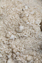 white salt texture
