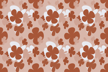 Floral Seamless Pattern Little Floral Liberty Seamless Texture Background. Spring, Summer Romantic Blossom Flower Garden Seamless Pattern for Your Designs