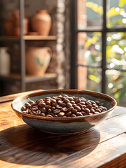 Fototapeta premium Roasted coffee beans