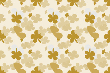 Fototapeta premium Floral Pattern Background Little Floral Liberty Seamless Texture Background. Spring, Summer Romantic Blossom Flower Garden Seamless Pattern for Your Designs