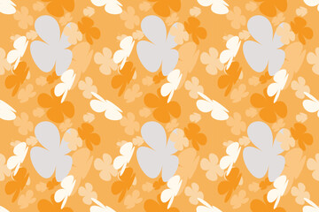 Seamless Abstract Floral Wallpaper Pattern With Simple Pretty, Little Floral Liberty Seamless Texture Background. Spring, Summer Romantic Blossom Flower Garden Seamless Pattern for Your Designs