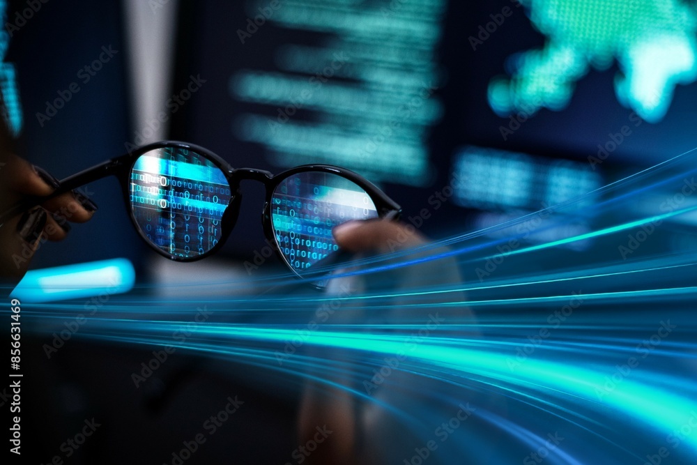 Aufkleber computer coding job technology photo