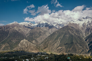 Hill Station Roghi Village Himachal Pradesh.