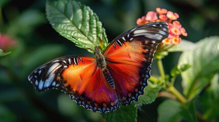 Fototapeta premium Stunning Butterfly in Summer Shades