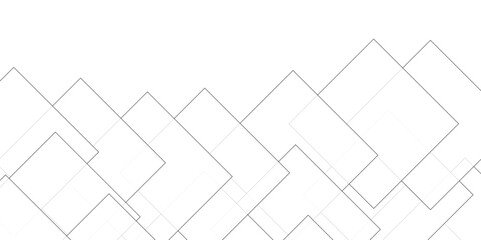 Abstract white diamond and triangle shape background .modern geometric technology business concept black lines .white color technology concept and square shapes vector background .