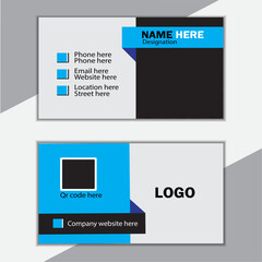 Modern and simple business card template