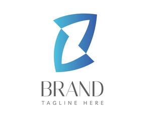 Obraz premium Letter Z logo icon design template elements. Usable for Branding and Business Logos. 