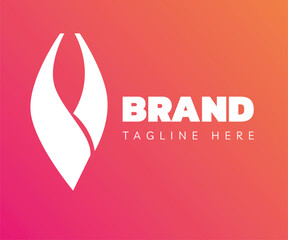 Letter V logo icon design template elements. Usable for Branding and Business Logos.