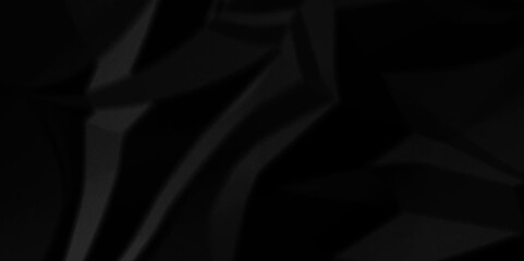 Black crumpled paper background texture pattern overlay. wrinkled high resolution arts craft and Seamless black crumpled paper.	

