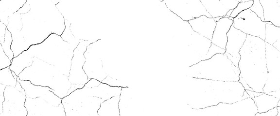 Vector marble pattern with white and black cracks Transparent texture.	