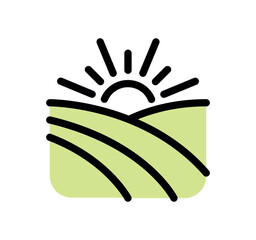 Eco related icon outline and linear vector.
