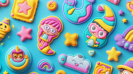 playfull design for kids