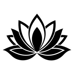 Fototapeta premium Lotus logo design