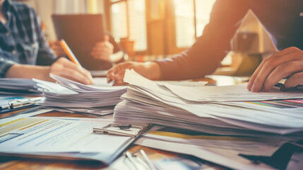 Collaborative editing in document management systems improves productivity.