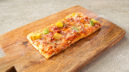 Pizza with Fresh and Healthy Ingredients