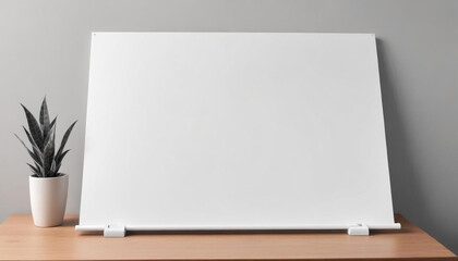 Mock Up White Board For Design Presentation