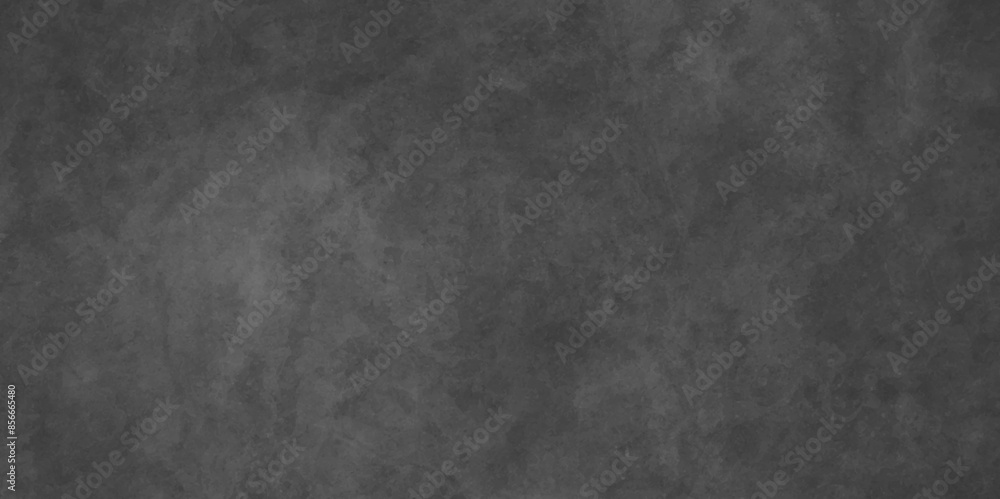 Wall mural Abstract black stone wall texture grunge rock surface. Old wall stone for dark black distressed grunge background wallpaper. rough concrete wall. dark gray background backdrop. wide panoramic banner. - Wall murals