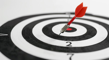 Success concept on white background strategy.