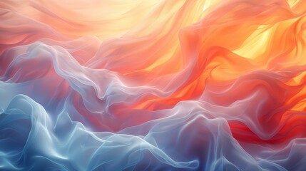 Obraz premium Abstract Art - Watercolor Blend