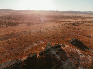 The Isalo valley, with the queen and the window