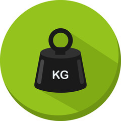 Circle Kilogram Icon