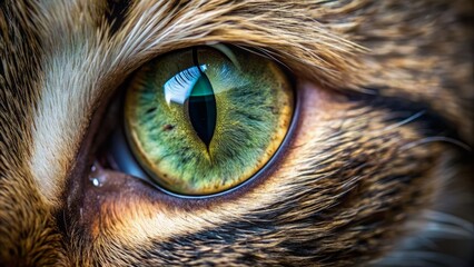 The Eye Of A Cat Is A Marvel Of Nature, With Its Ability To See In Low Light And Its Incredible Range Of Vision.