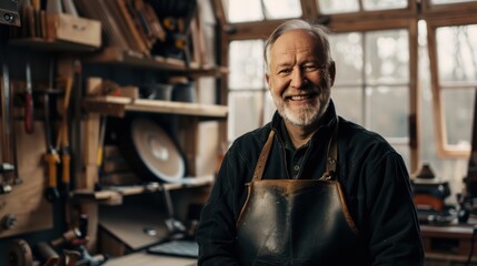 The Elderly Woodworker's Workshop