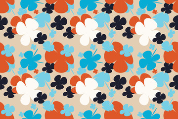 Cute Floral Pattern in the Small Flower. Little Floral Liberty Seamless Texture Background. Spring, Summer Romantic Blossom Flower Garden Seamless Pattern for Your Designs