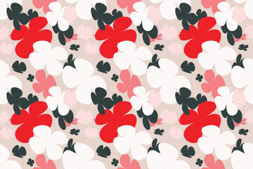 Pattern With Simple Pretty Small Flowers, Little Floral Liberty Seamless Texture Background. Spring, Summer Romantic Blossom Flower Garden Seamless Pattern for Your Designs