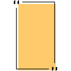 Quote Box Frame. Quote Symbol and Mark Quote. Texting Quote Box. Comment, Text Box. Vector Icon