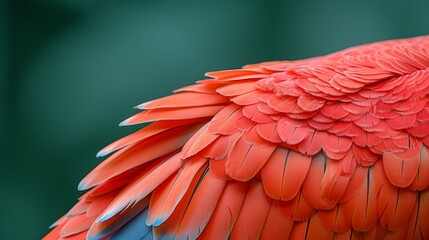 Fototapeta premium Majestic Macaw Parrot with Vibrant Feathers, Intricate Plumage