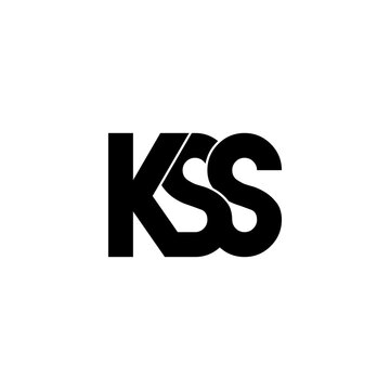 kss typography letter monogram logo design