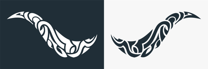 tribal tatoo wings background modern mehndi patterns and designs