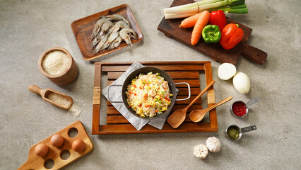 Fried Rice with Healthy Ingredients