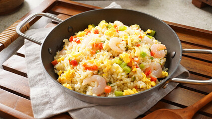 Fried Rice with Healthy Ingredients