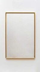 Obraz premium Mockup frame in cozy light minimalist living room interior close up, Scandinavian interior background, 3d render