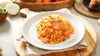 Fried Rice with Healthy Ingredients